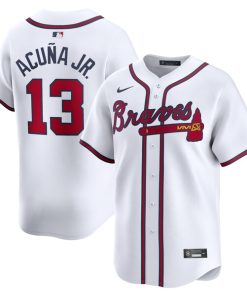 Ronald Acu?a Jr. Atlanta Braves Nike Home Limited Player Jersey - White