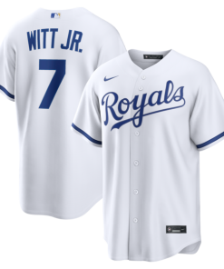 Bobby Witt Jr. Kansas City Royals Nike Home Replica Jersey - White