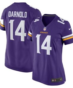 Sam Darnold Minnesota Vikings Nike Women's Team Game Jersey -  Purple