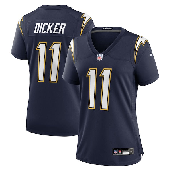 Cameron Dicker Los Angeles Chargers Nike Women's Alternate Game Jersey - Navy/Powder Blue/Gold - Image 2