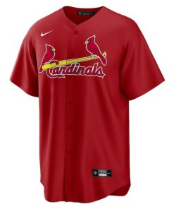 Alternative view of Nolan Arenado St. Louis Cardinals Nike Alternate Official Replica Player Jersey - Red