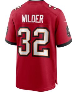 Alternative view of James Wilder Tampa Bay Buccaneers Nike Game Retired Player Jersey - Red