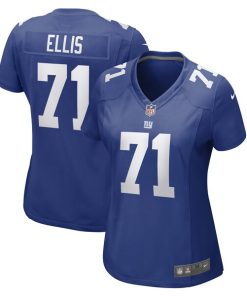 Justin Ellis New York Giants Nike Women's Game Player Jersey - Royal