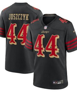 Kyle Juszczyk San Francisco 49ers Nike 2025 Rivalries Collection Game Jersey - Black