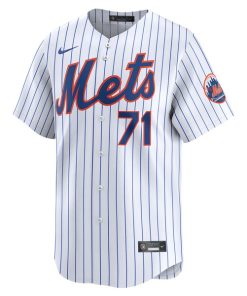 Alternative view of Sean Reid-Foley New York Mets Nike Home Limited Player Jersey?¨C White