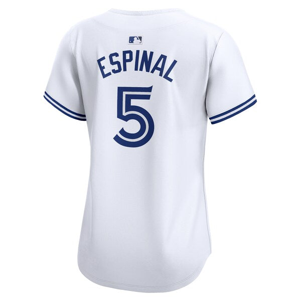 Santiago Espinal Toronto Blue Jays Nike Women's Home Limited Player Jersey - White - Image 3