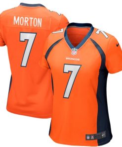 Craig Morton Denver Broncos Nike Women's Game Retired Player Jersey - Orange
