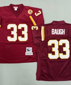 Sammie Baugh Washington Redskins Authentic Throwback Retired Player Jersey