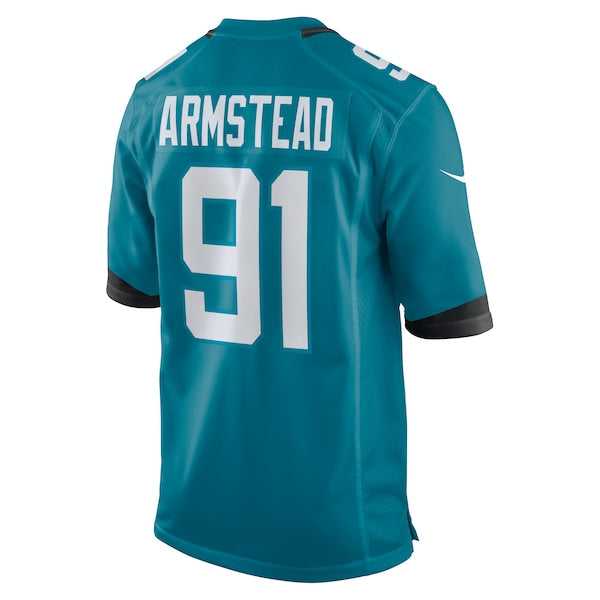 Arik Armstead Jacksonville Jaguars Nike Team Game Jersey - Teal - Image 3