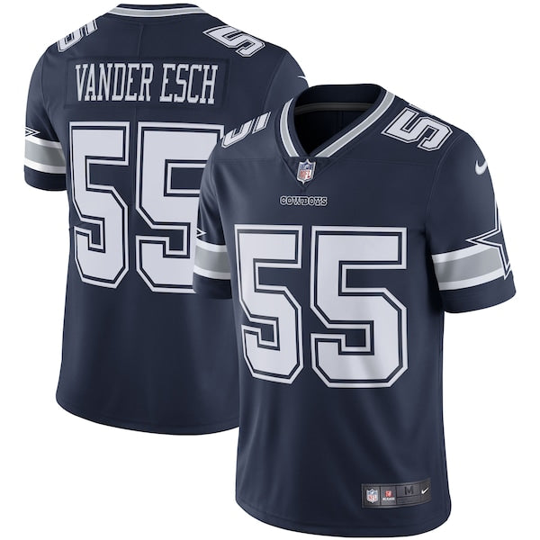 Leighton Vander Esch Dallas Cowboys Nike Vapor Limited Player Jersey - Navy/White - Image 2