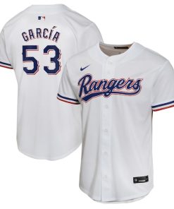 Adolis Garcia Texas Rangers Nike Youth Home Game Player Jersey - White