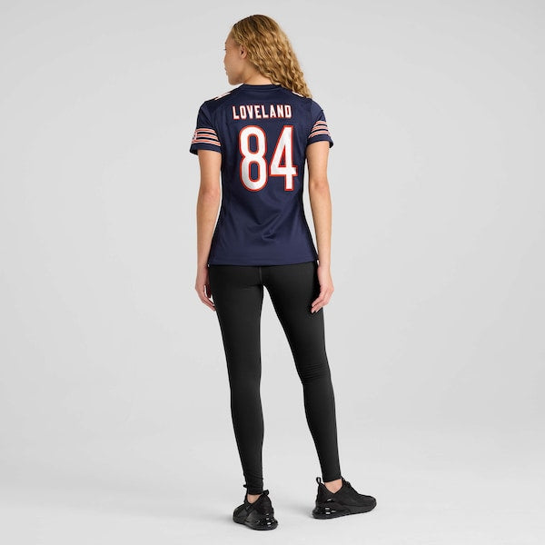 Women's Chicago Bears Colston Loveland Nike Navy Team Game Jersey - Image 5
