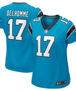 Jake Delhomme Carolina Panthers Nike Women's Retired Player Jersey - Blue