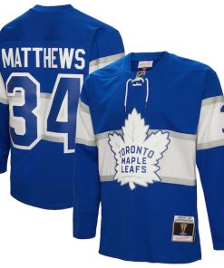 Auston Matthews Toronto Maple Leafs  2017 Winter Classic Blue Line Player Jersey - Blue