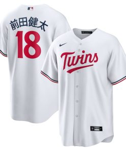 Kenta Maeda Minnesota Twins Nike Home Replica Jersey - White