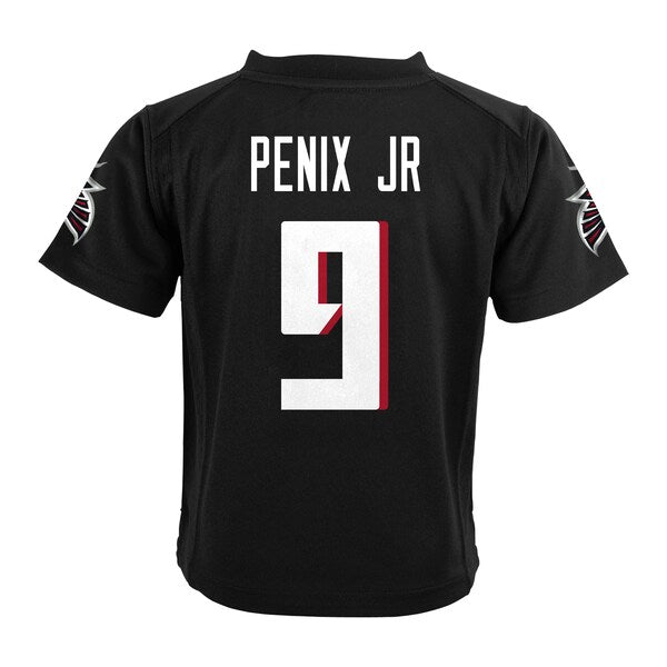 Michael Penix Jr. Atlanta Falcons Nike Toddler Game Jersey - Black - Image 3