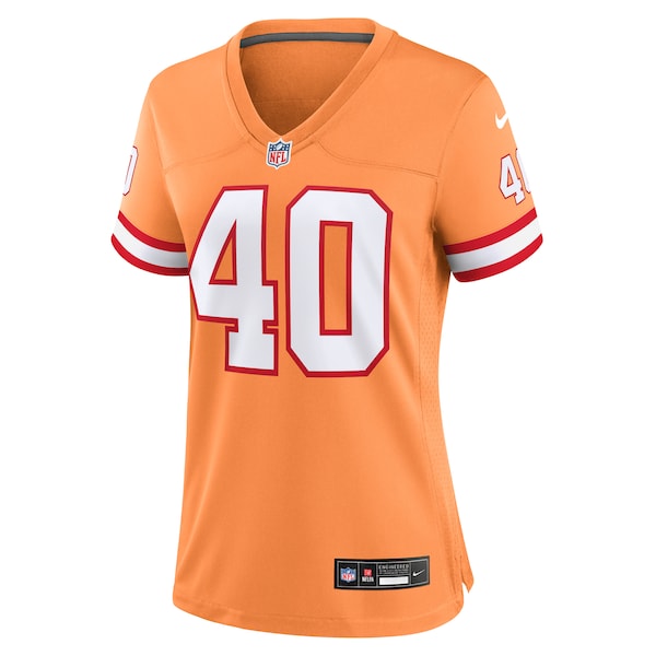 Mike Alstott Tampa Bay Buccaneers Nike Women's Throwback Game Jersey - Orange - Image 2
