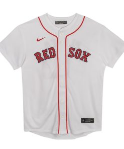 Alternative view of Boston Red Sox Nike Preschool Home Game Jersey - White